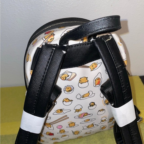 ❤️ OG Heart Logo Loungefly Sanrio Gudetama Lazy Egg Mini Backpack ??